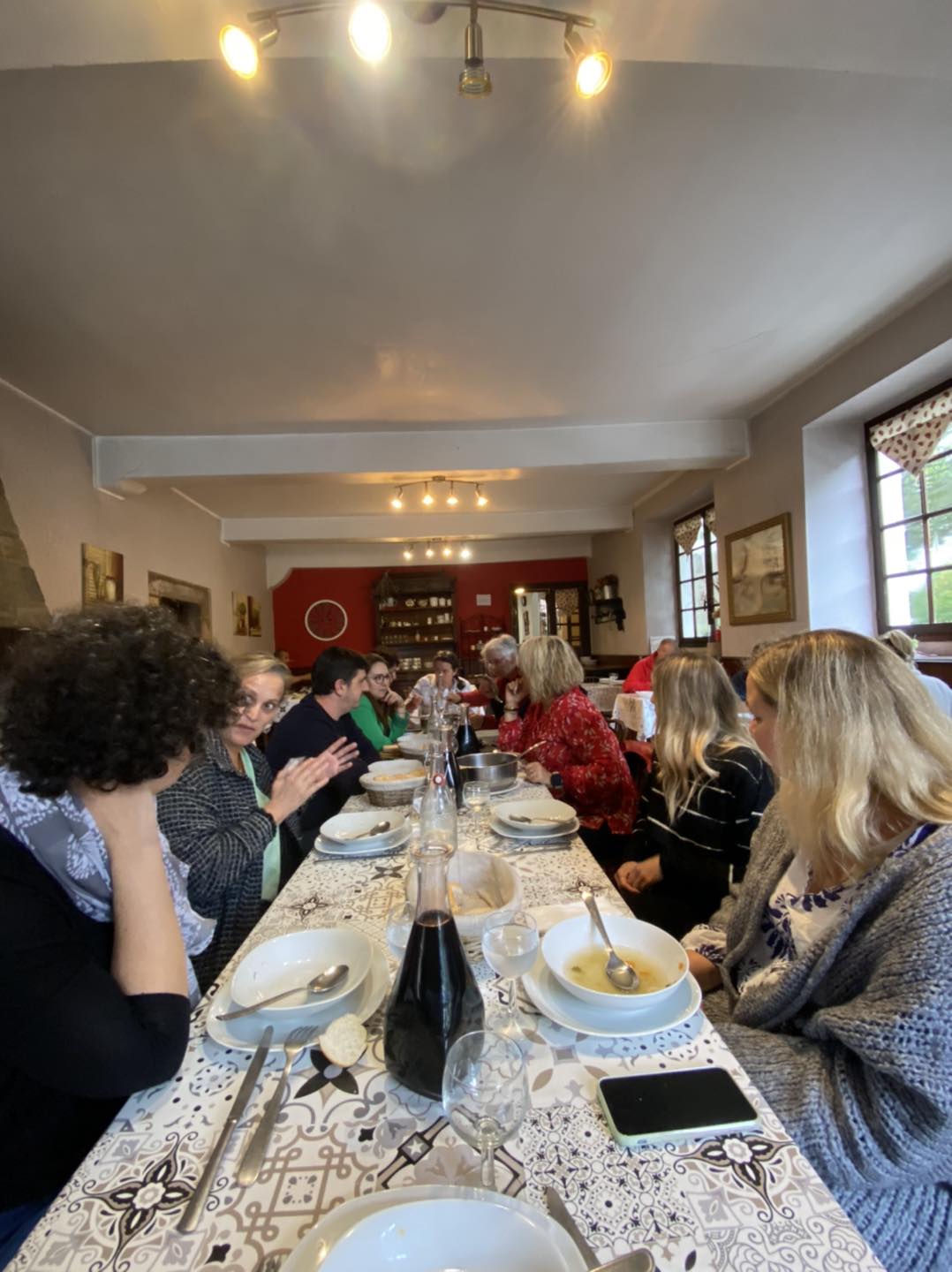 déjeuner chez martine birou